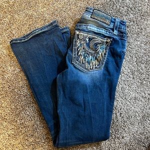 Miss Me jeans 31 x 32 Chloe boot